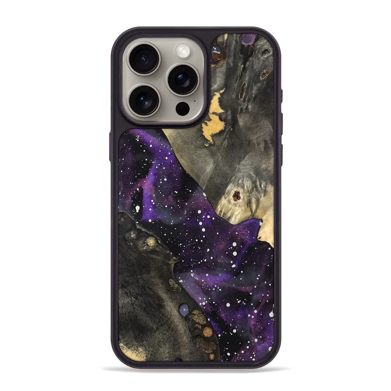 iPhone 15 Pro Max Wood Phone Case - Ruben (Cosmos, 829898)