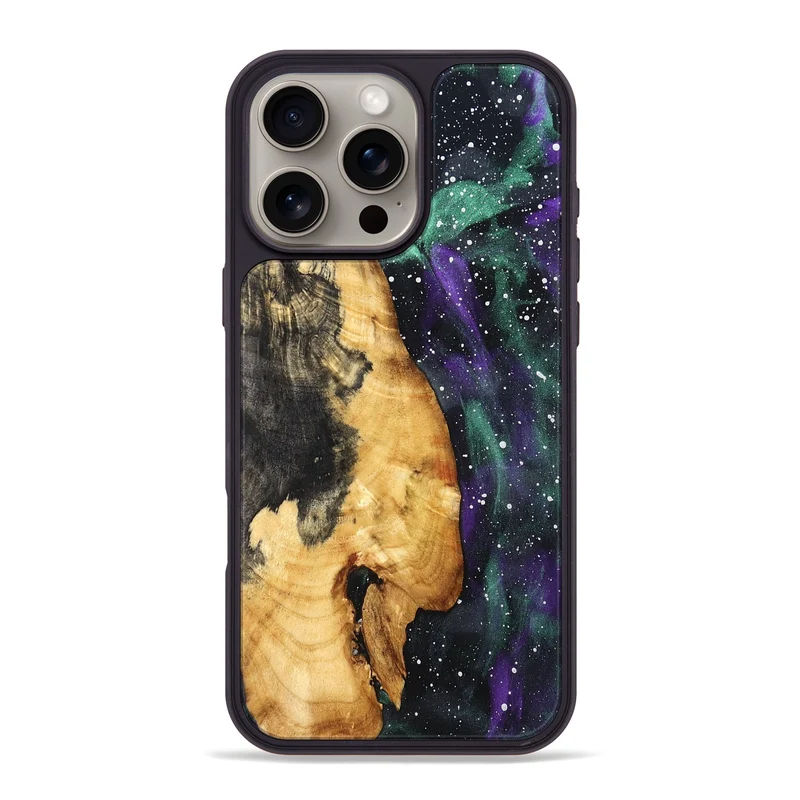 iPhone 16 Pro Max Wood Phone Case - Bill (Cosmos, 829893)