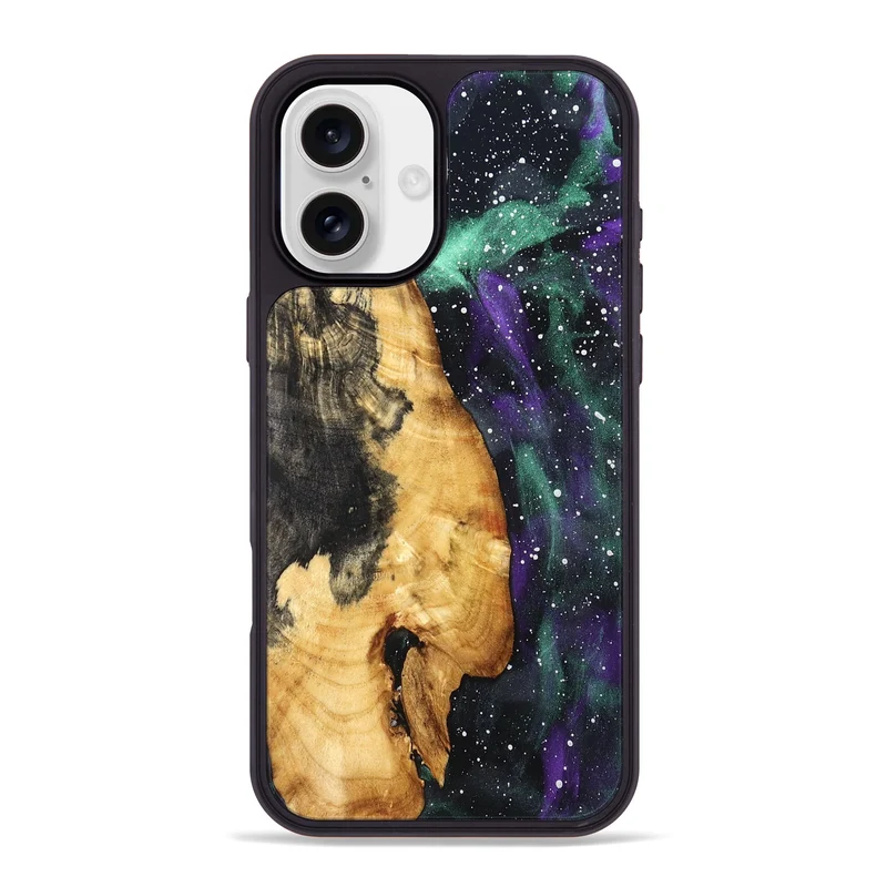 iPhone 16 Plus Wood Phone Case - Bill (Cosmos, 829893)