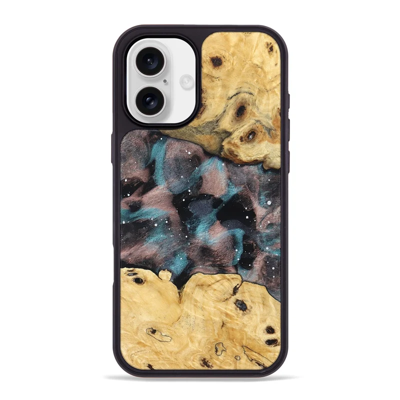 iPhone 16 Plus Wood Phone Case - Gideon (Cosmos, 829889)