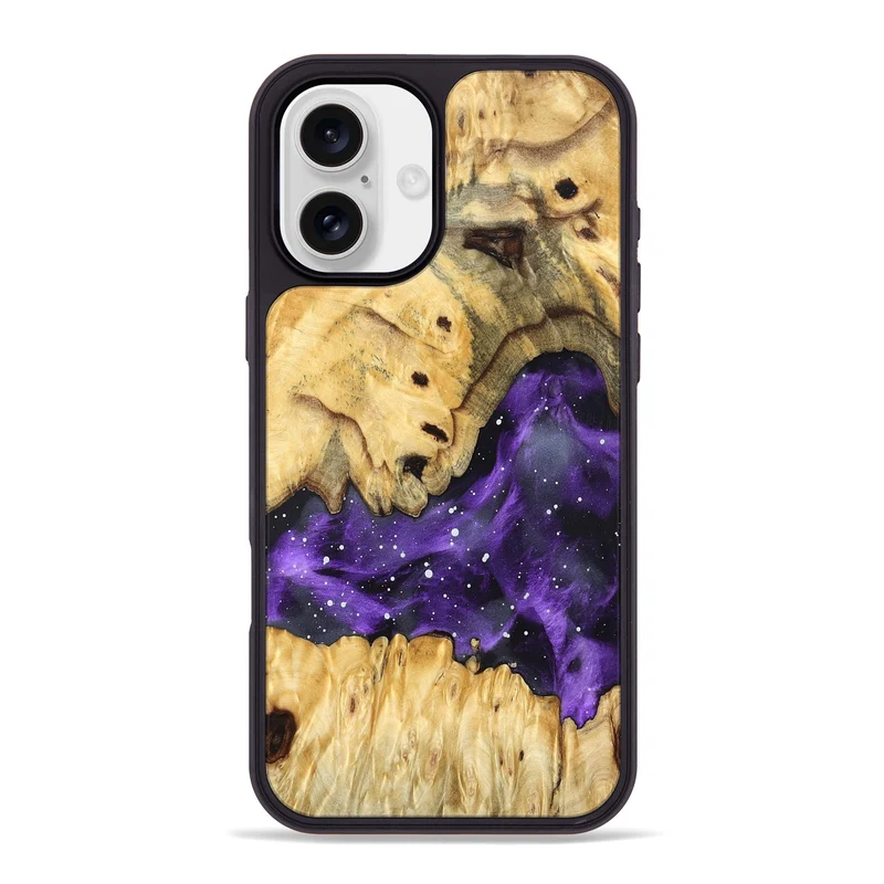 iPhone 16 Plus Wood Phone Case - Madilyn (Cosmos, 829891)