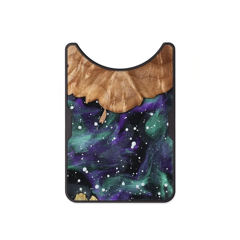 Alloy Wood Wallet - Twila (Cosmos, 829876)