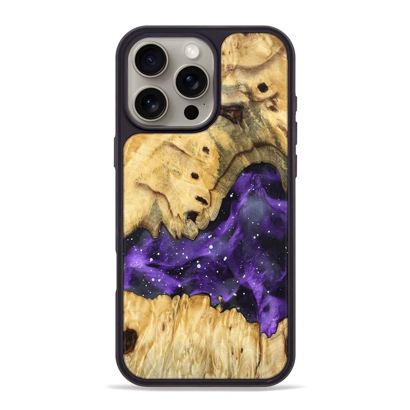 iPhone 16 Pro Max Wood Phone Case - Madilyn (Cosmos, 829891)