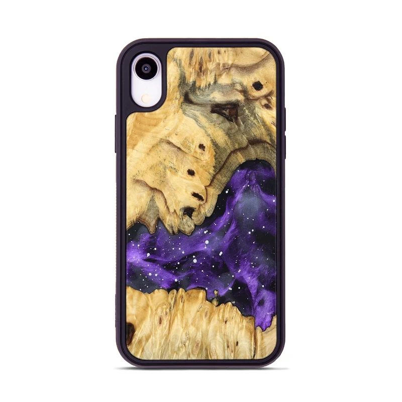 iPhone Xr Wood Phone Case - Madilyn (Cosmos, 829891)