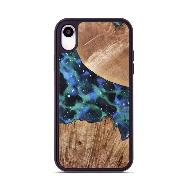 iPhone Xr Wood Phone Case - Kelsea (Cosmos, 829878)
