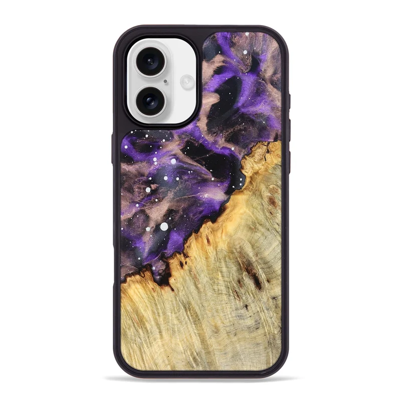 iPhone 16 Plus Wood Phone Case - Ervin (Cosmos, 829888)