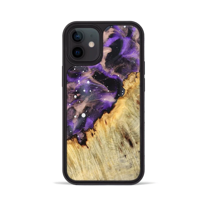 iPhone 12 Wood Phone Case - Ervin (Cosmos, 829888)