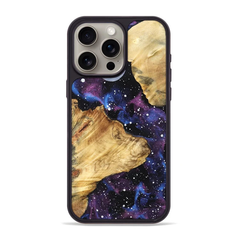 iPhone 15 Pro Max Wood Phone Case - Diamond (Cosmos, 829885)