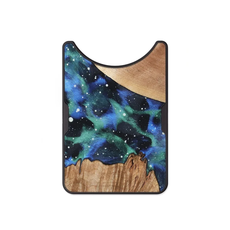 Alloy Wood Wallet - Kelsea (Cosmos, 829878)