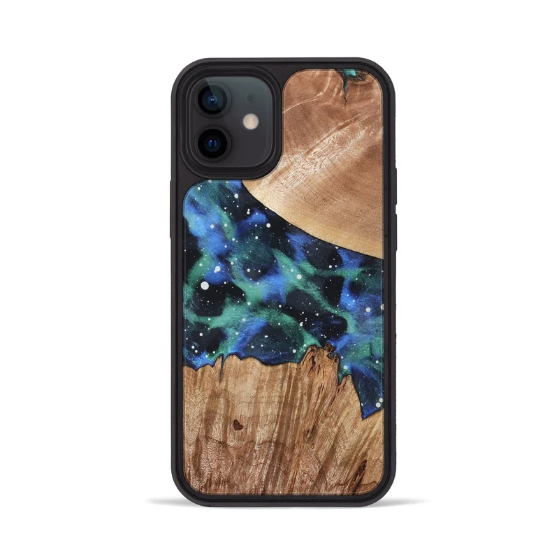 iPhone 12 Wood Phone Case - Kelsea (Cosmos, 829878)