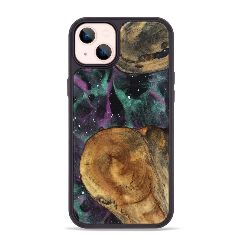 iPhone 14 Plus Wood Phone Case - Dottie (Cosmos, 829871)