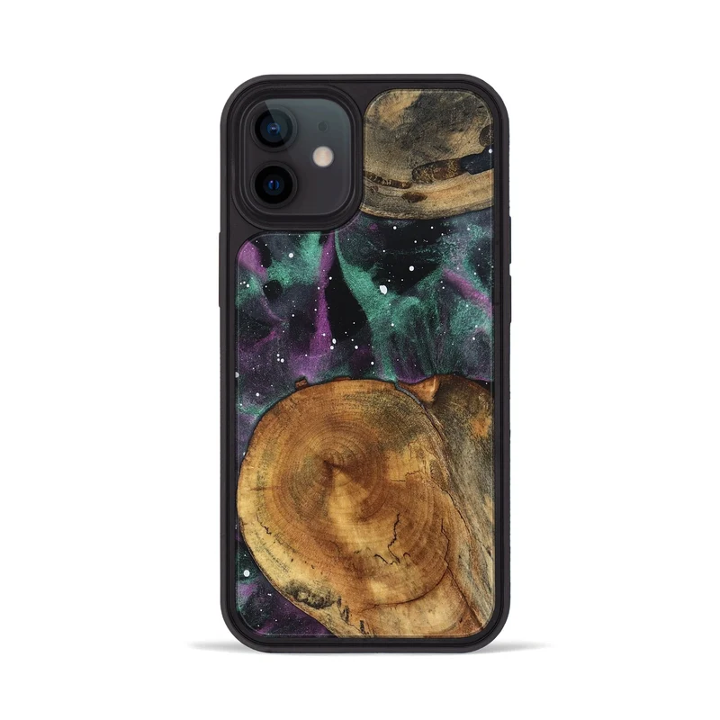 iPhone 12 Wood Phone Case - Dottie (Cosmos, 829871)