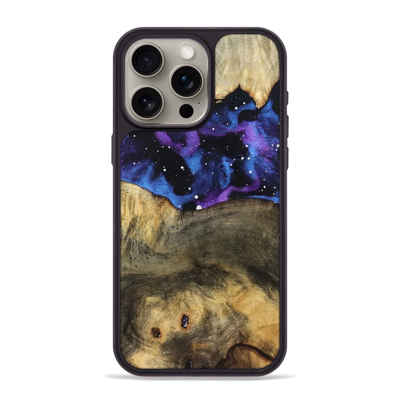 iPhone 15 Pro Max Wood Phone Case - Florian (Cosmos, 829868)