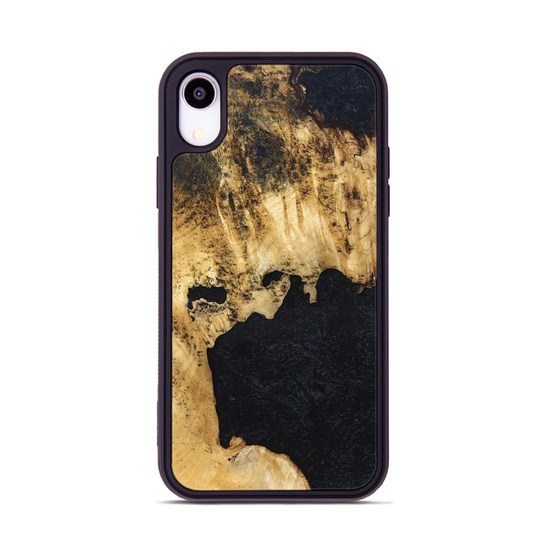 iPhone Xr Wood Phone Case - Belle (Wood Burl, 829765)