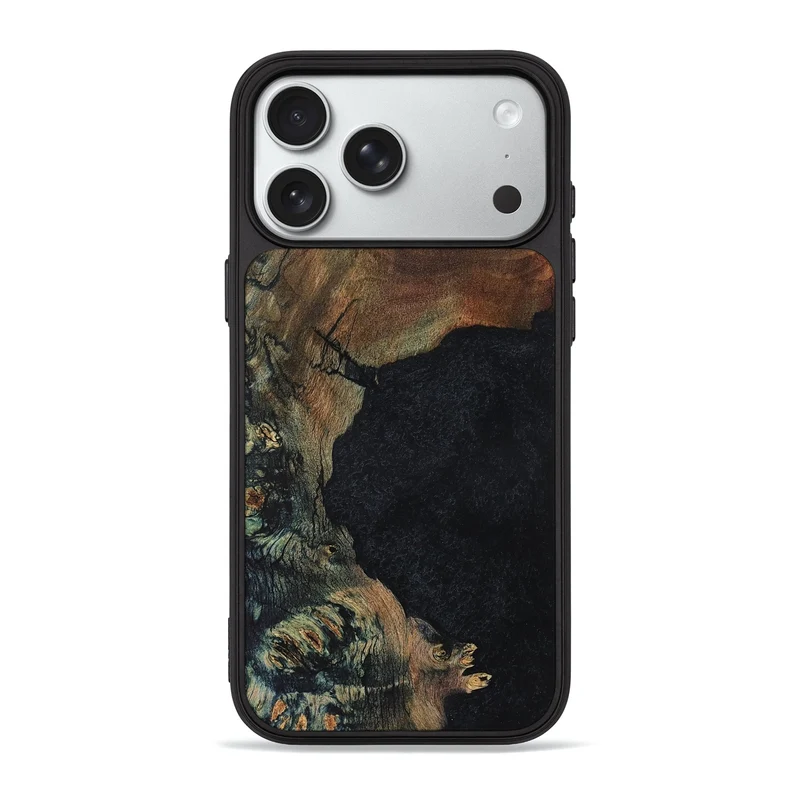 iPhone 18 Pro Max Wood Phone Case - Mari (Wood Burl, 829752)