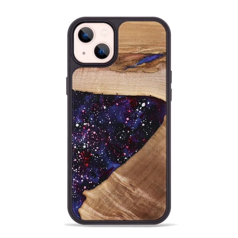 iPhone 14 Plus Wood Phone Case - Luther (Cosmos, 829866)