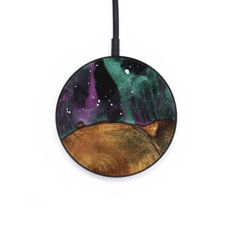Circle Wood Wireless Charger - Dottie (Cosmos, 829871)