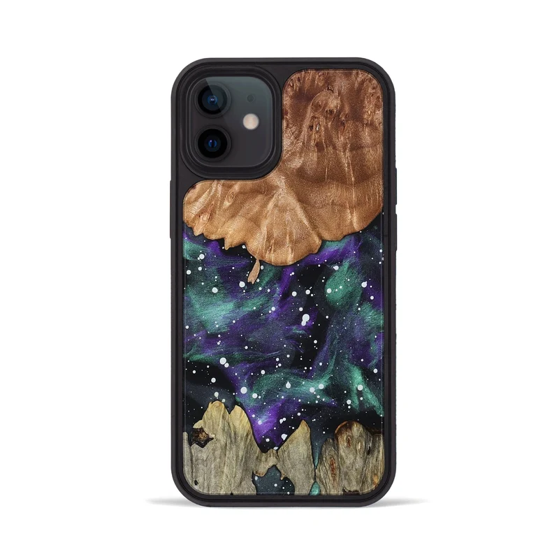 iPhone 12 Wood Phone Case - Twila (Cosmos, 829876)