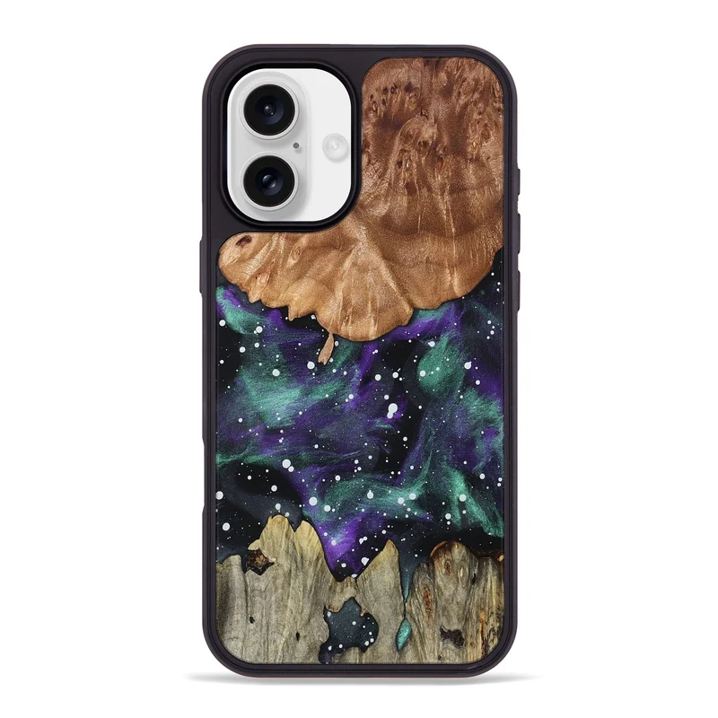 iPhone 16 Plus Wood Phone Case - Twila (Cosmos, 829876)