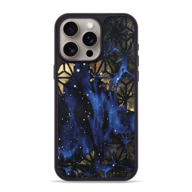 iPhone 15 Pro Max Wood Phone Case - Layton (Cosmos, 829881)