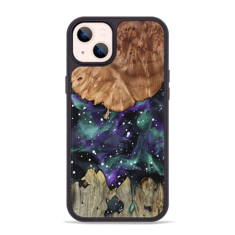 iPhone 14 Plus Wood Phone Case - Twila (Cosmos, 829876)