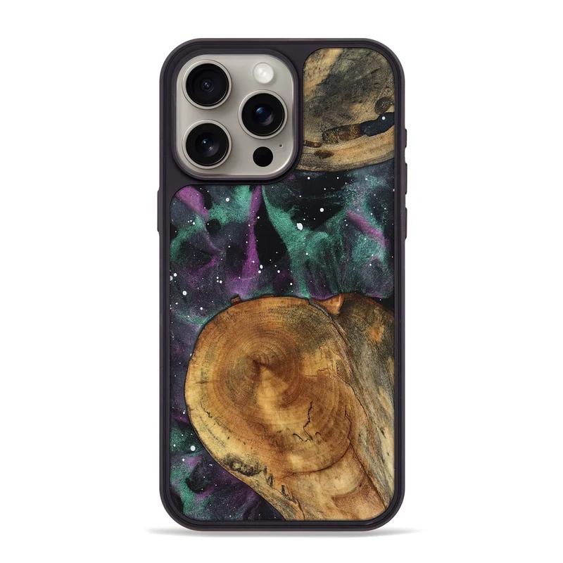 iPhone 15 Pro Max Wood Phone Case - Dottie (Cosmos, 829871)