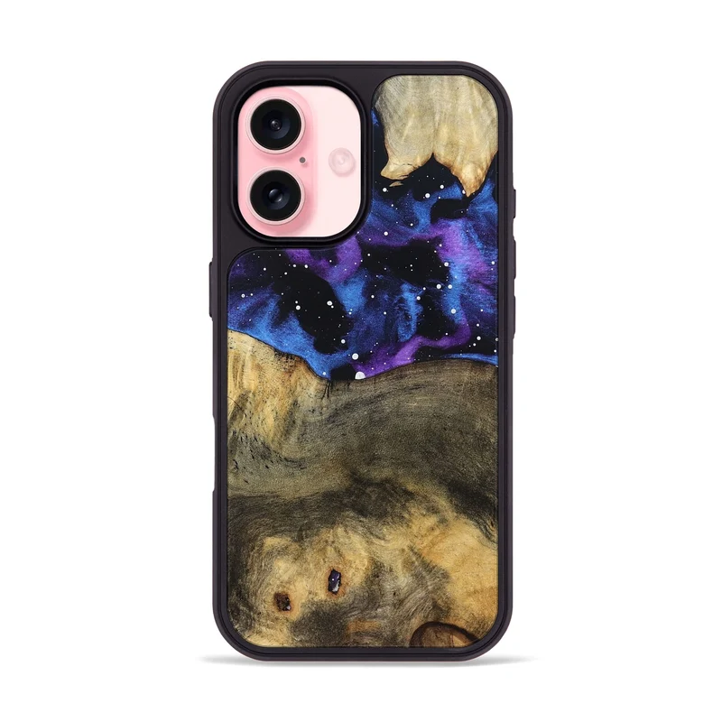 iPhone 16 Wood Phone Case - Florian (Cosmos, 829868)