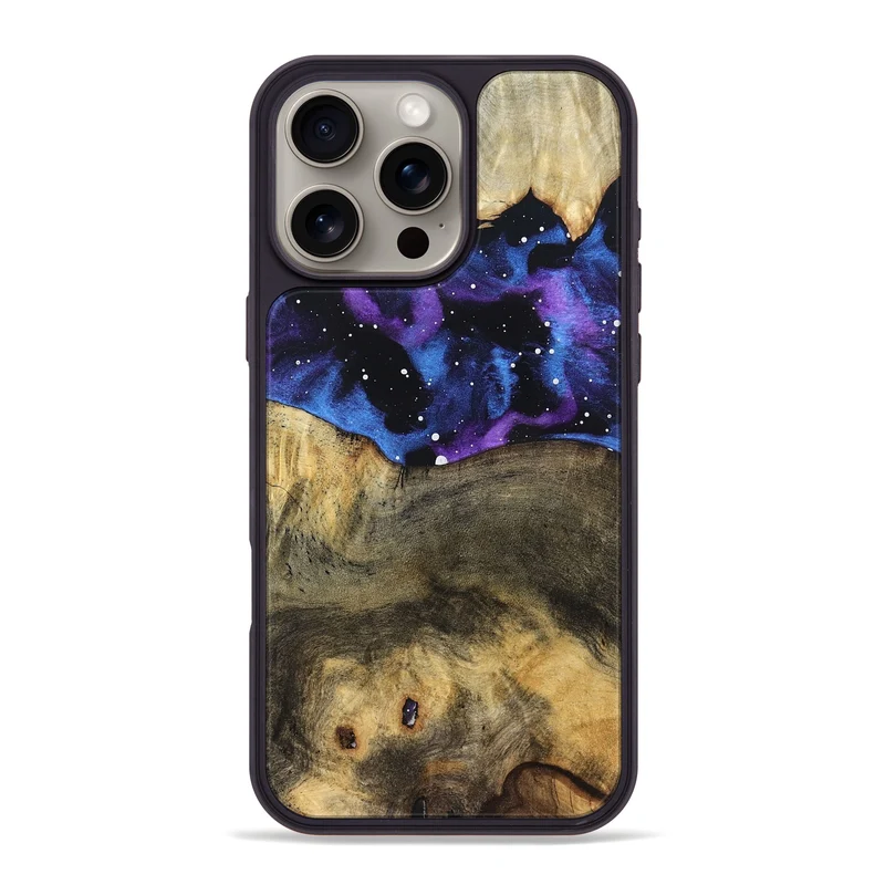 iPhone 16 Pro Max Wood Phone Case - Florian (Cosmos, 829868)