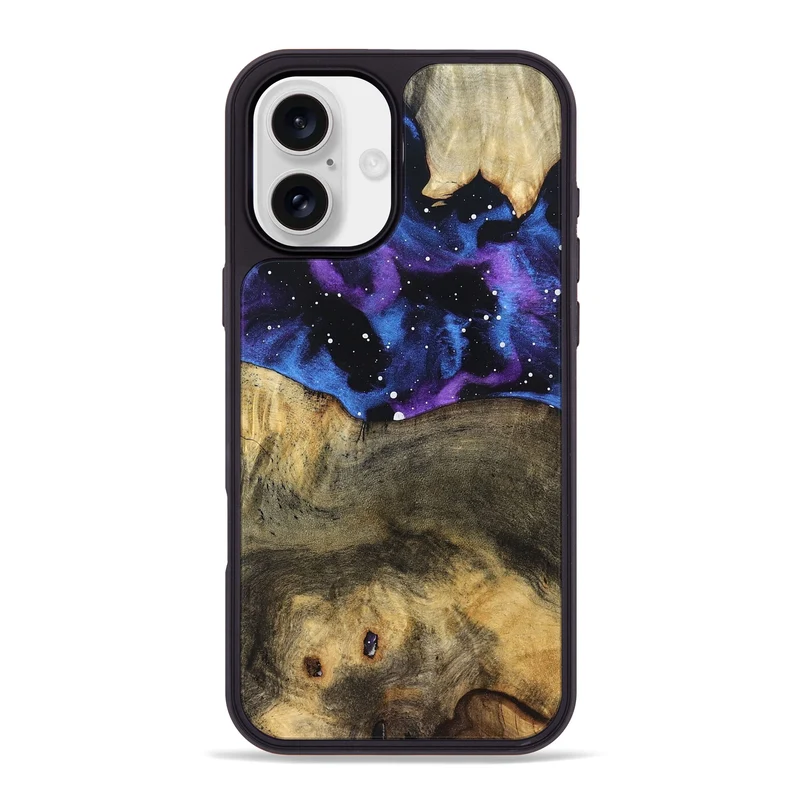 iPhone 16 Plus Wood Phone Case - Florian (Cosmos, 829868)