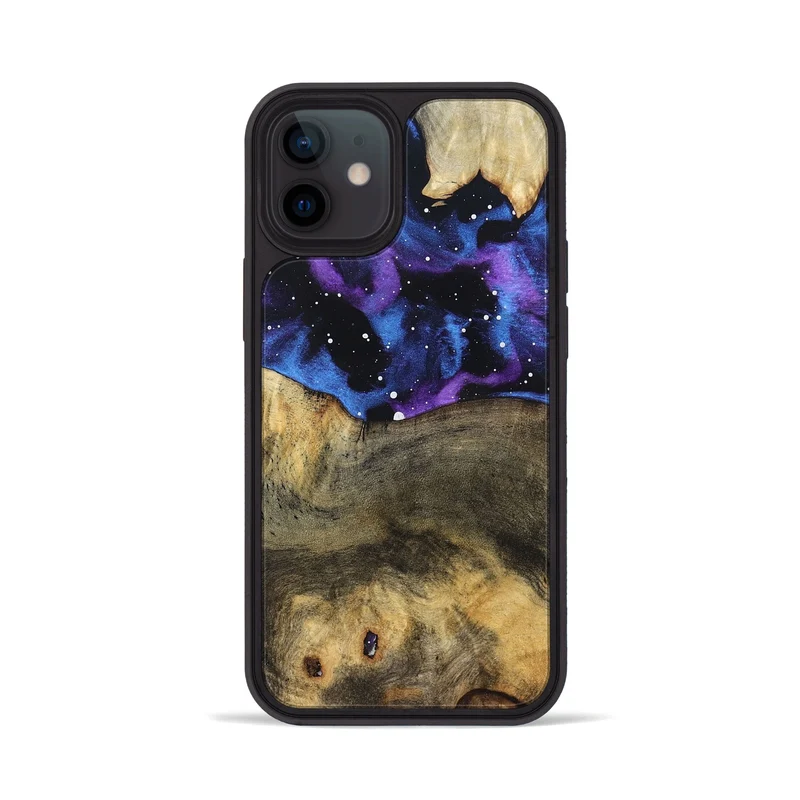 iPhone 12 Wood Phone Case - Florian (Cosmos, 829868)