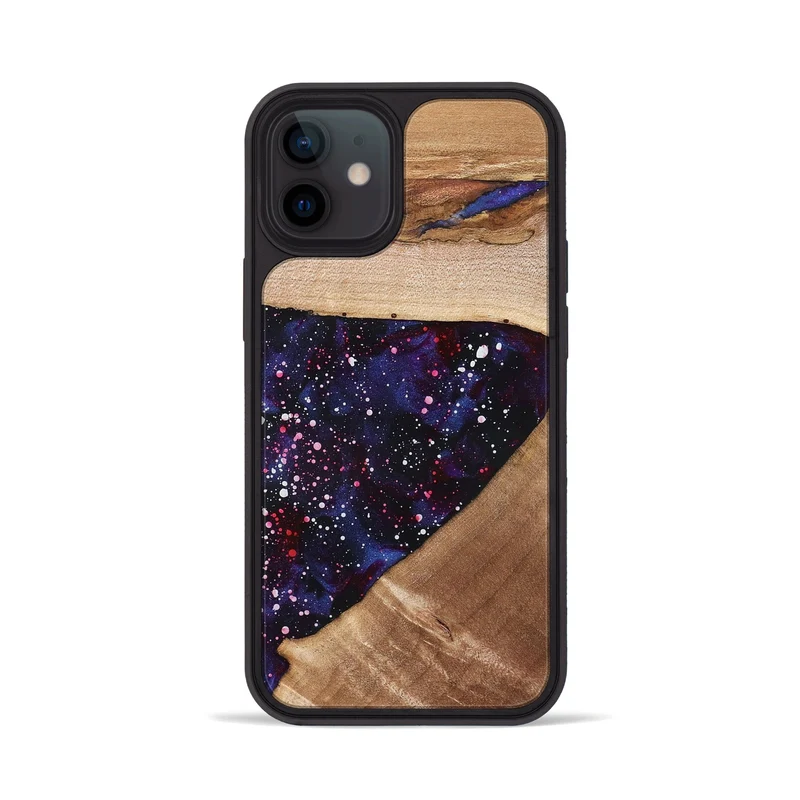 iPhone 12 Wood Phone Case - Luther (Cosmos, 829866)