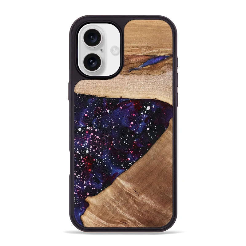 iPhone 16 Plus Wood Phone Case - Luther (Cosmos, 829866)