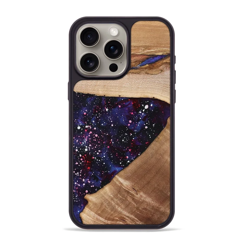iPhone 15 Pro Max Wood Phone Case - Luther (Cosmos, 829866)
