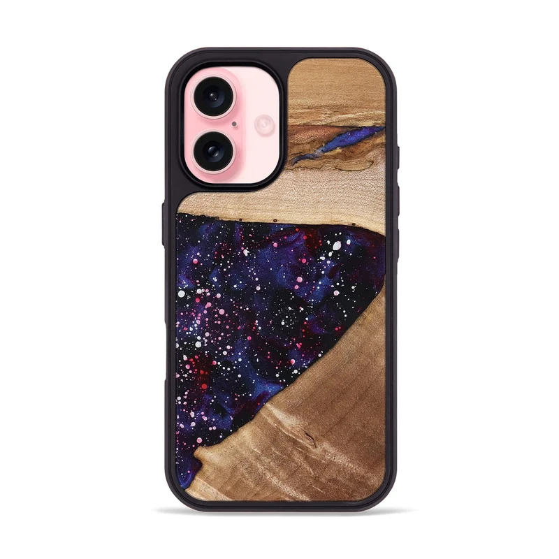 iPhone 16 Wood Phone Case - Luther (Cosmos, 829866)