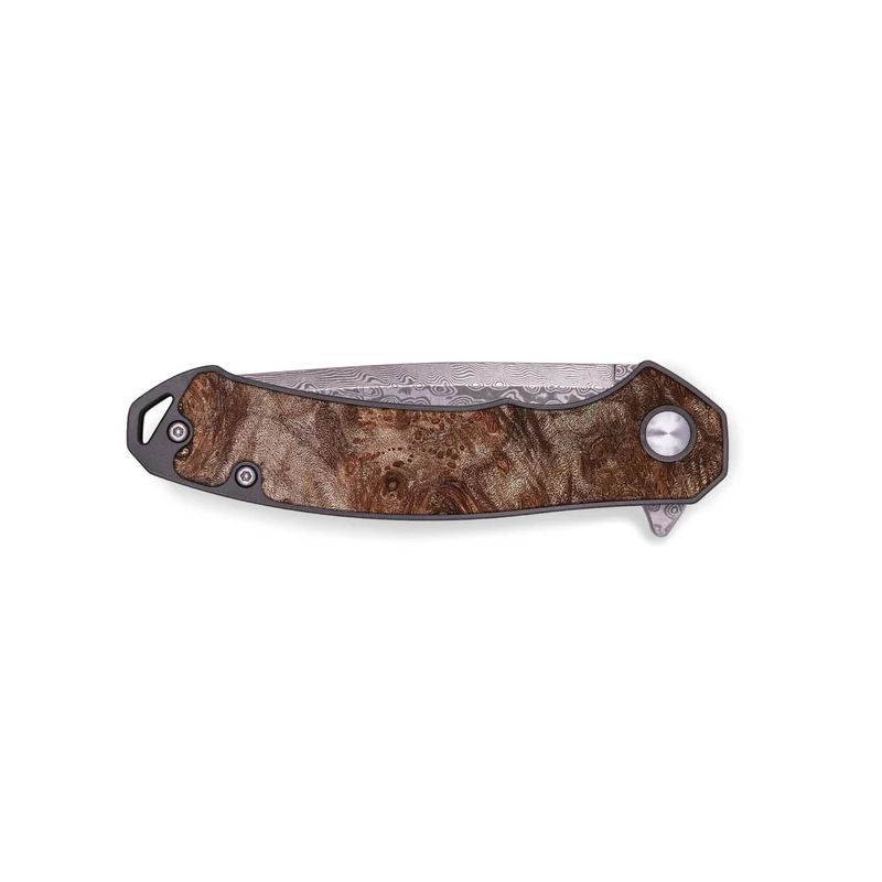 EDC Wood Pocket Knife - Soleil (Wood Burl, 829753)
