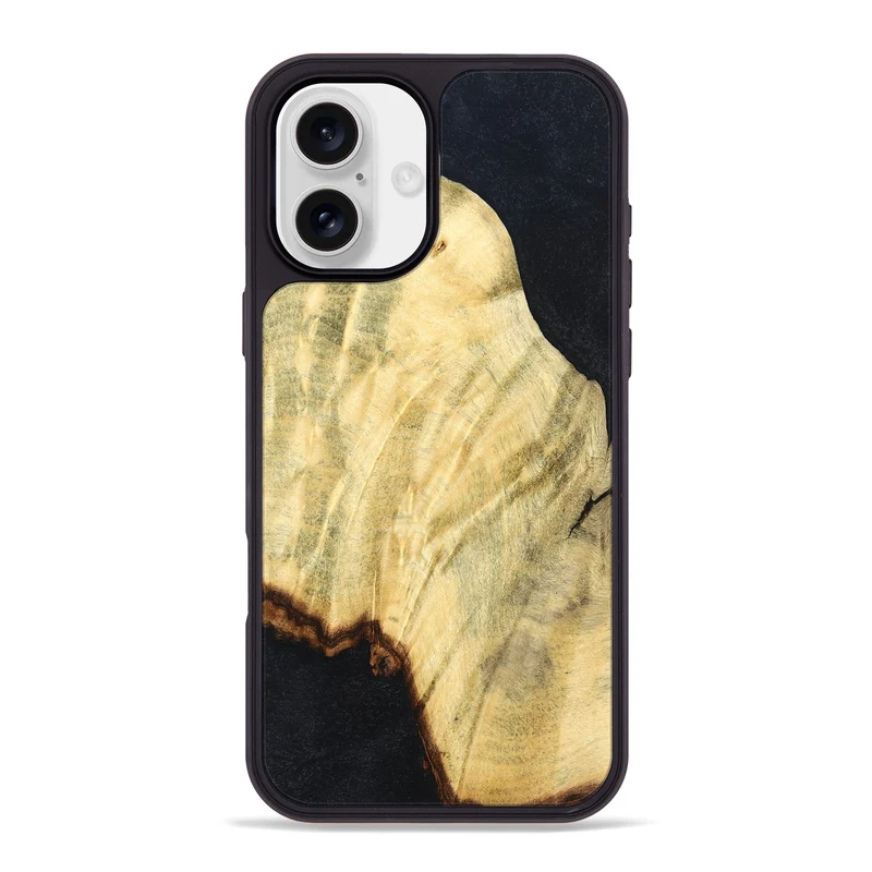 iPhone 16 Plus Wood Phone Case - Jarred (Wood Burl, 829750)
