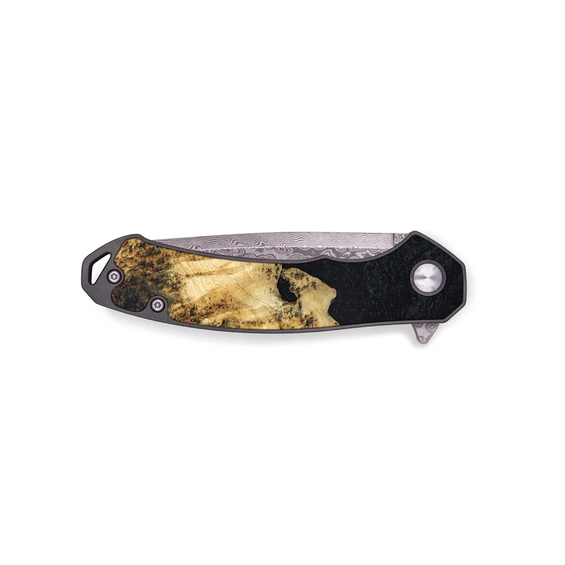 EDC Wood Pocket Knife - Belle (Wood Burl, 829765)