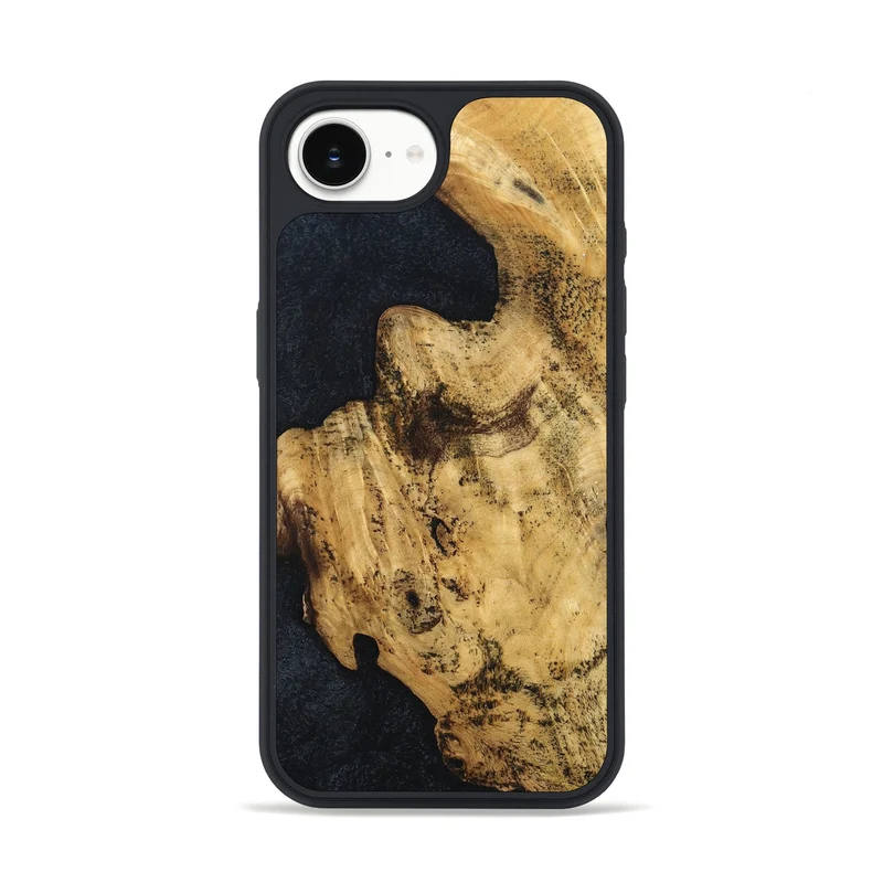 iPhone 16e Wood Phone Case - Adhara (Wood Burl, 829762)