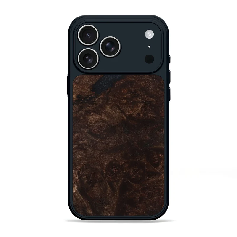 iPhone 17 Pro Max Wood Phone Case - Irving (Wood Burl, 829761)