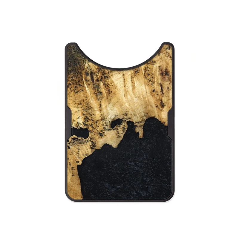 Alloy Wood Wallet - Belle (Wood Burl, 829765)