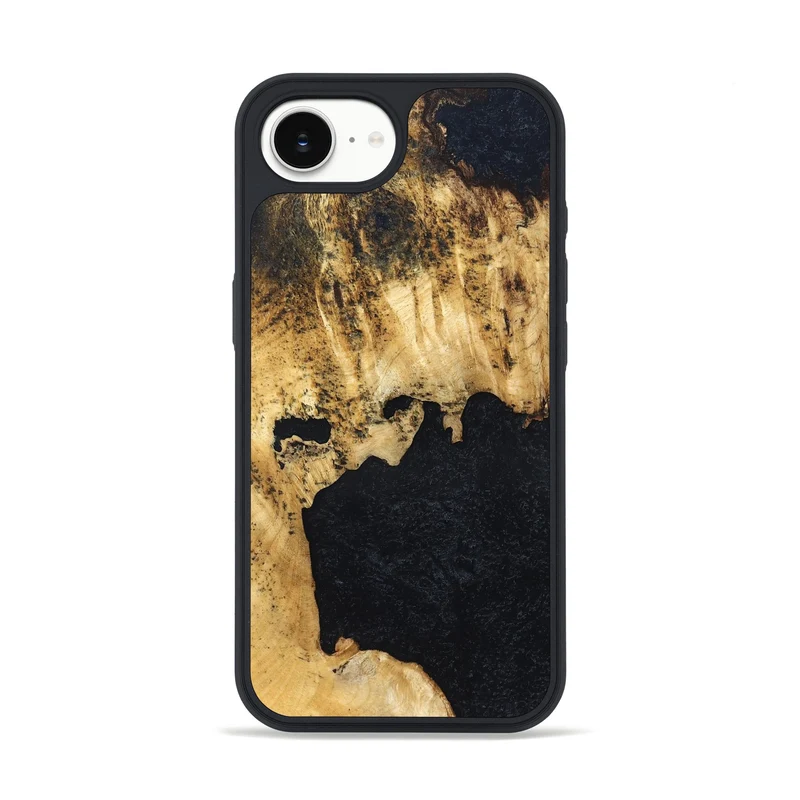 iPhone 16e Wood Phone Case - Belle (Wood Burl, 829765)