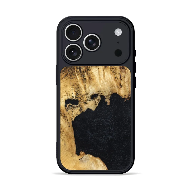 iPhone 17 Pro Wood Phone Case - Belle (Wood Burl, 829765)