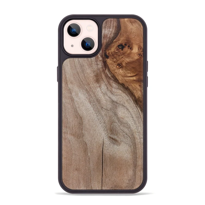 iPhone 14 Plus Wood Phone Case - Ernst (Wood Burl, 829748)