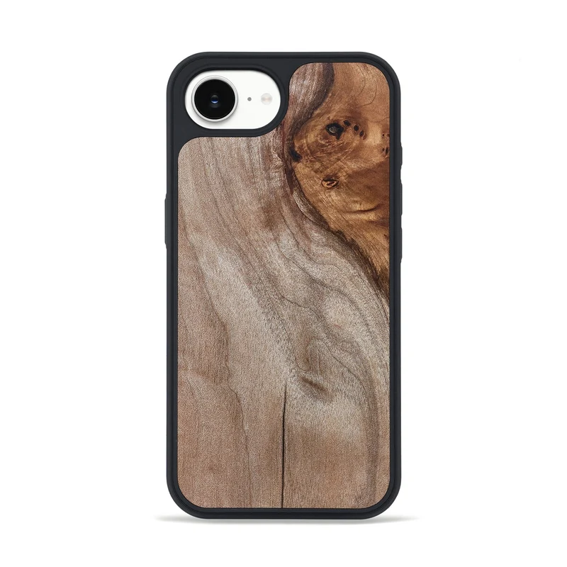 iPhone 16e Wood Phone Case - Ernst (Wood Burl, 829748)