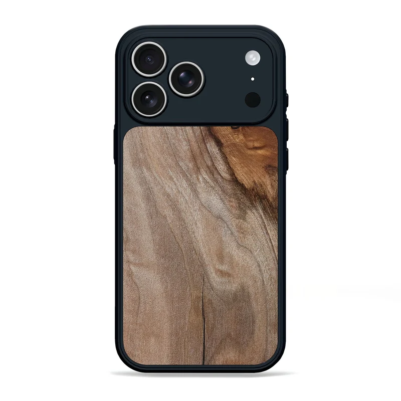 iPhone 17 Pro Max Wood Phone Case - Hakeem (Wood Burl, 829760)