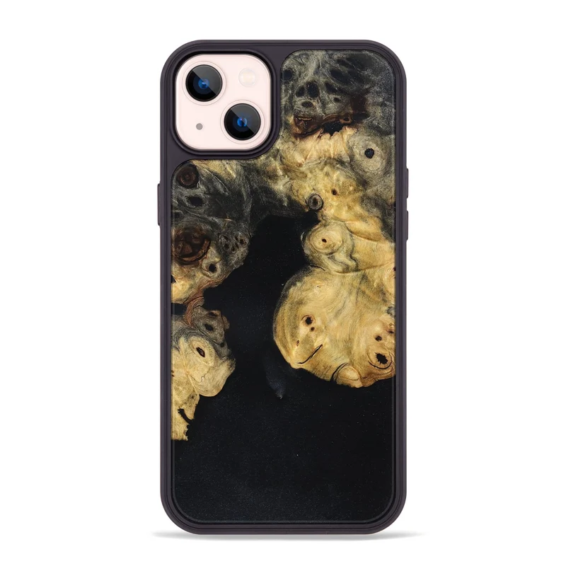iPhone 14 Plus Wood Phone Case - Vanesa (Wood Burl, 829767)