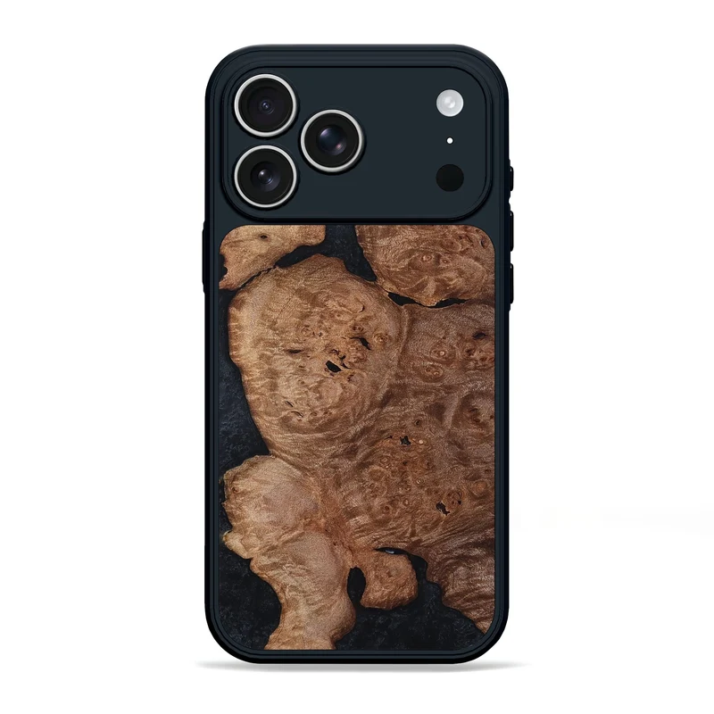 iPhone 17 Pro Max Wood Phone Case - Bettie (Wood Burl, 829771)