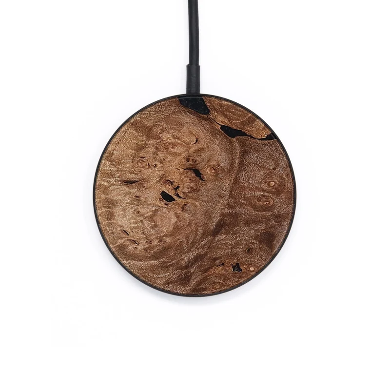 Circle Wood Wireless Charger - Bettie (Wood Burl, 829771)