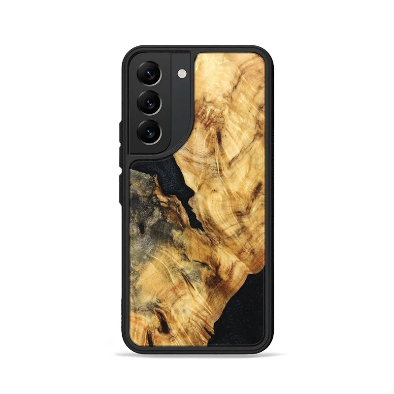Galaxy S22 Wood Phone Case - Jaydin (Wood Burl, 829776)