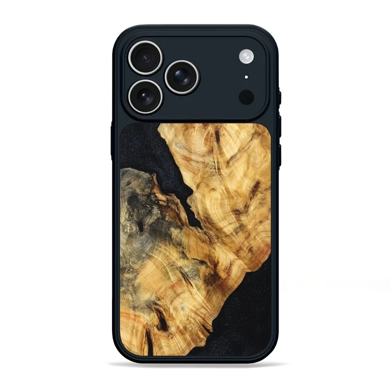 iPhone 17 Pro Max Wood Phone Case - Jaydin (Wood Burl, 829776)